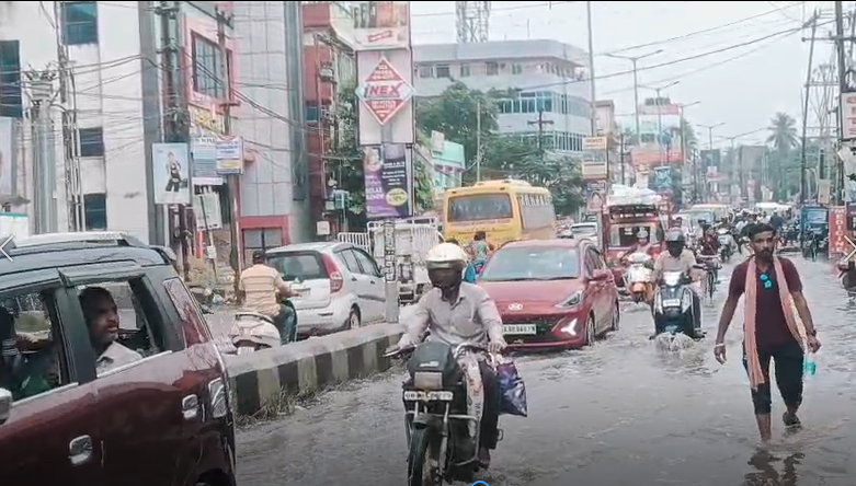 ଅସରାଏ ବର୍ଷାରେ ଜଳମଗ୍ନ ବାଲେଶ୍ୱର ସହର