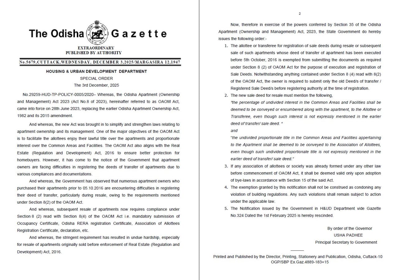 ଟଳିଲା ପୁରୁଣା ଆପାର୍ଟମେଣ୍ଟ କିଣାବିକା ସମସ୍ୟା!